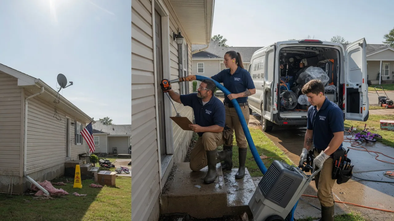 Ceiling Water Damage Restoration in Clearmont, MO near me